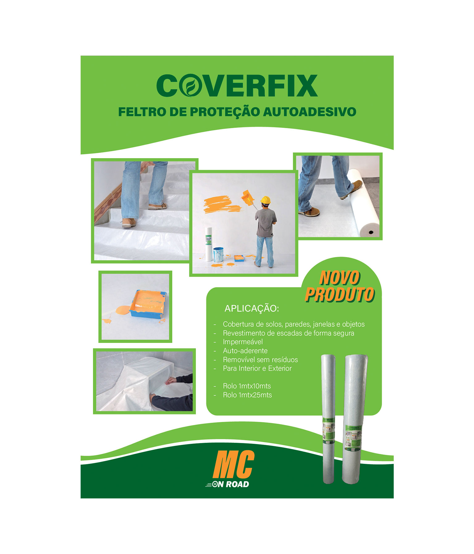 Campanha de lançamento Coverfix
